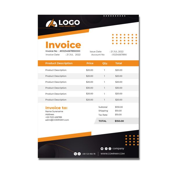 Invoice book